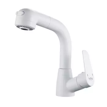 Смеситель для раковины Raffine F291C белый