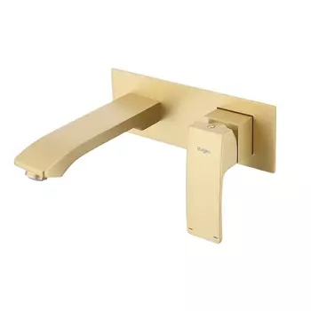 Смеситель для раковины Raglo R01.11.03 золотой сатин