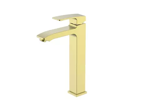 Смеситель для раковины Raglo R01.15.03 золотой сатин