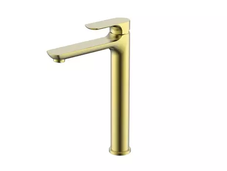 Смеситель для раковины Raglo R03.15.03 золотой сатин