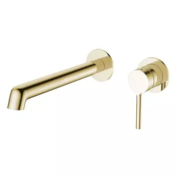 Смеситель для раковины Raglo R20.11.03 золотой сатин