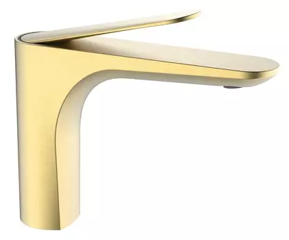 Смеситель для раковины Raglo R21.10.03 золотой сатин