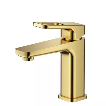 Смеситель для раковины Raglo R51.10.03 золотой сатин