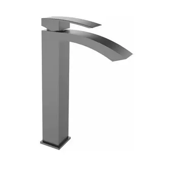 Смеситель для раковины Rose R15T R1511T оружейная сталь