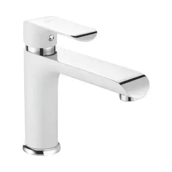 Смеситель для раковины Rose R21F R2101F белый/хром