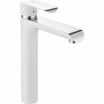 Смеситель для раковины Rose R21F R2111F белый/хром