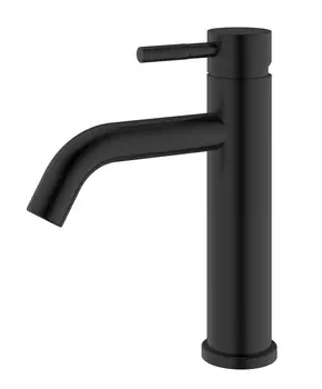 Смеситель для раковины Rush Melos SUS1101-11Black черный матовый