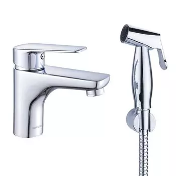 Смеситель для раковины с гигиенической лейкой Swedbe Mars 1760