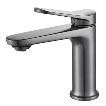 Смеситель для раковины Shevanik S4301T оружейная сталь