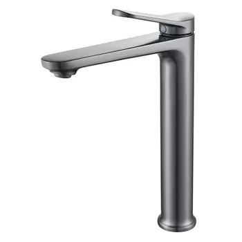 Смеситель для раковины Shevanik S4311T оружейная сталь