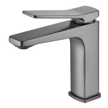 Смеситель для раковины Shevanik S4601T оружейная сталь