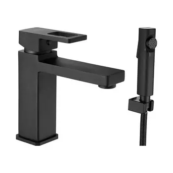 Смеситель для раковины Shevanik S8271H черный