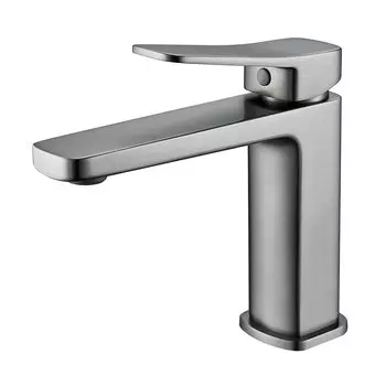 Смеситель для раковины Shevanik S9901T оружейная сталь