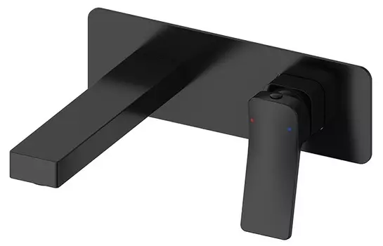 Смеситель для раковины скрытого монтажа Panta PT869006MB черный матовый