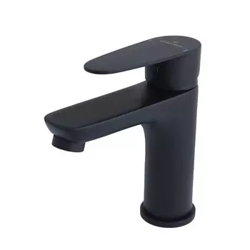 Смеситель для раковины SMARTsant Бриз SM343506ВК черный матовый