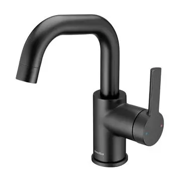 Смеситель для раковины Swedbe Diana 1011B, черный