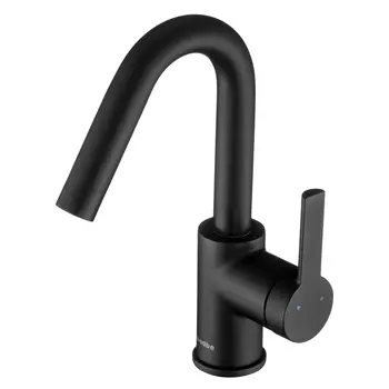 Смеситель для раковины Swedbe Diana 1012B высокий, черный