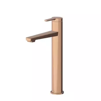 Смеситель для раковины Teska LIVA Leo L E5429 розовое золото