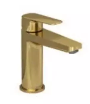 Смеситель для раковины Teska QUARS E5617 золото