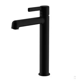 Смеситель для раковины Voda Column Black CLM25B черный