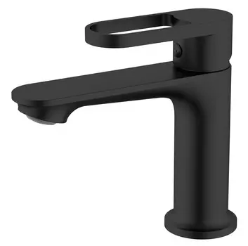 Смеситель для раковины VODA Harbor Black HR26MB черный матовый