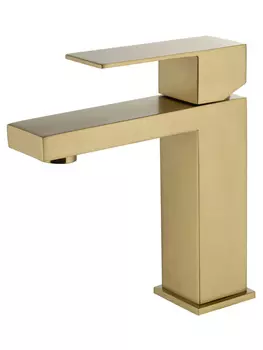 Смеситель для раковины Wonzon & Woghand WW-A40982-BG золото