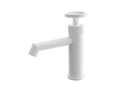 Смеситель для раковины Wonzon & Woghand WW-H1065-MW белый