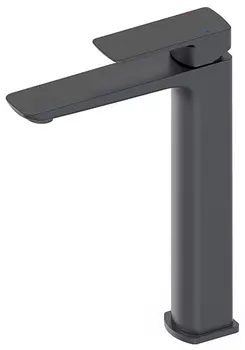 Смеситель для раковины высокий Panta PT239003BGM оружейная сталь