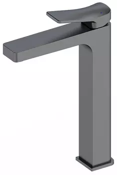 Смеситель для раковины высокий Panta PT239006BGM оружейная сталь