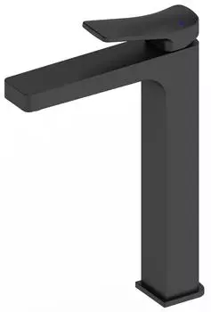 Смеситель для раковины высокий Panta PT239006MB черный матовый