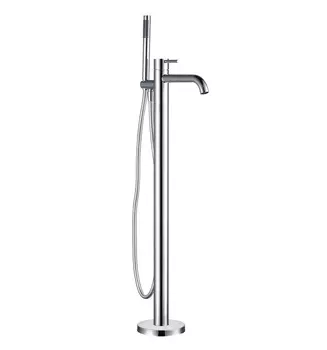 Смеситель для ванны AQUAme Siena AQM6218CR напольный, хром