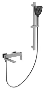 Смеситель для ванны D&C Domincare DC01132BGM оружейная сталь