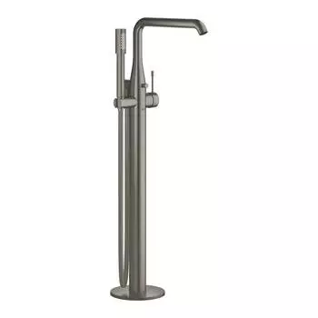 Смеситель для ванны Grohe Essence New 23491AL1 напольный, темный графит матовый