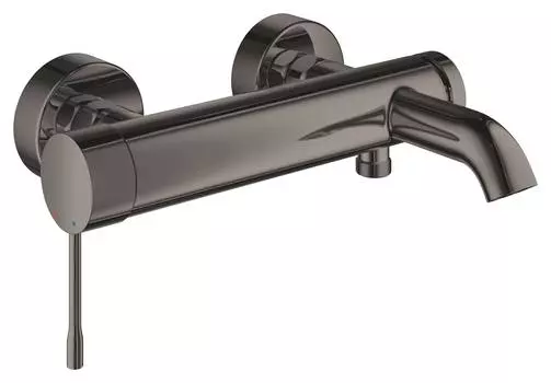 Смеситель для ванны Grohe Essence New 33624A01 темный графит глянец