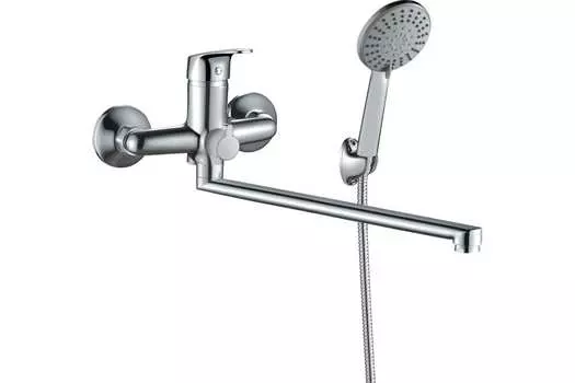 Смеситель для ванны с длинным изливом WesnaArt OCEAN OCE12-320