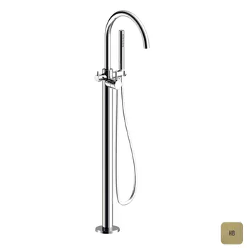 Смеситель для ванны с душем Almar Vasca E216000.HB напольный, латунь брашированная