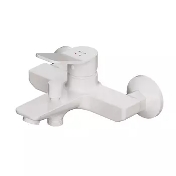 Смеситель для ванны с душем Am.Pm X-Joy F85A10033 белый