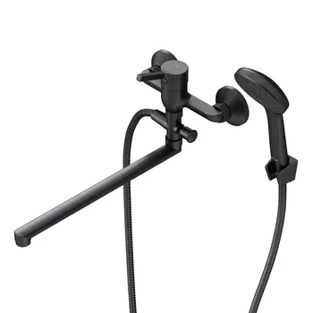 Смеситель для ванны с душем Am.Pm X-Joy S F85B90122 черный