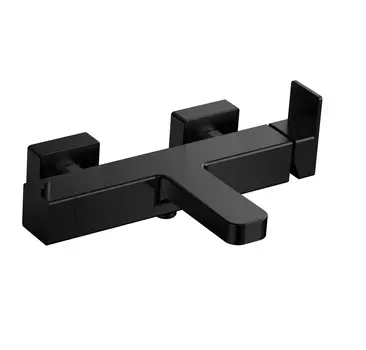 Смеситель для ванны с душем AQUAme Savona AQM6812MB черный матовый