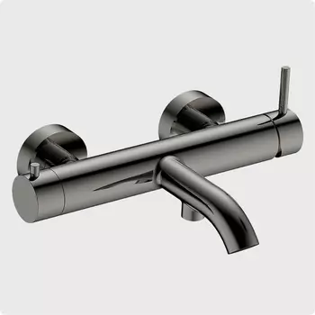 Смеситель для ванны с душем AQUAme Siena AQM6212GM оружейная сталь