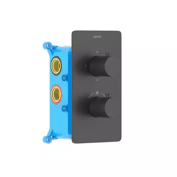 Смеситель для ванны с душем Aquatek Европа AQ1393MB черный матовый