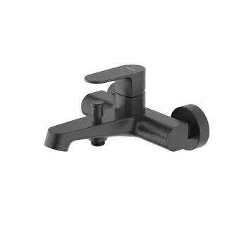 Смеситель для ванны с душем Aquatek Оберон AQ1240MB черный матовый