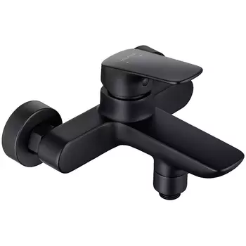 Смеситель для ванны с душем Aquatek Вега AQ1040MB черный матовый