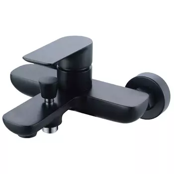 Смеситель для ванны с душем beWash Tiere BVMM1BT357 черный матовый