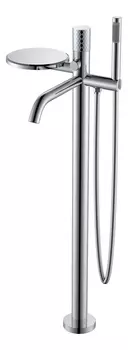 Смеситель для ванны с душем Boheme Stick 129-CRCR напольный, хром diamond