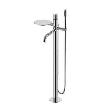 Смеситель для ванны с душем Boheme Stick 129-CRCR.4 хром spirale