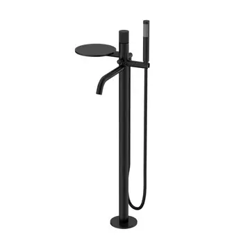 Смеситель для ванны с душем Boheme Stick 129-BB.3 черный linea