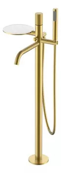 Смеситель для ванны с душем Boheme Stick 129-MG.2 золото матовое touch