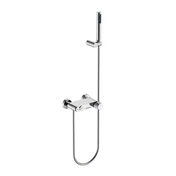 Смеситель для ванны с душем Boheme Stick 123-CRCR.4 хром spirale