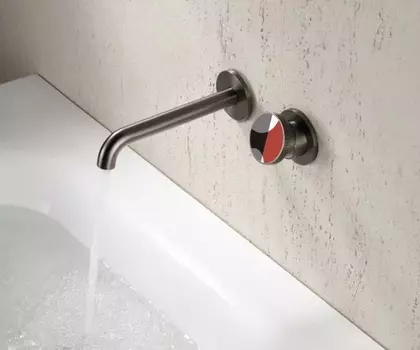 Смеситель для ванны с душем Bronze de Luxe OMG! 9007GM-R графит